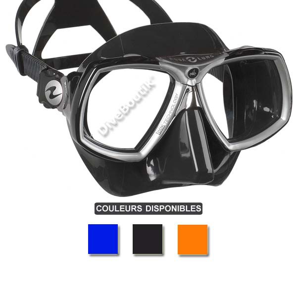 AQUALUNG Look E HD Tauchermaske – Rechtshänder Optik Mit -3,50 Stärke, Mehrfarbig