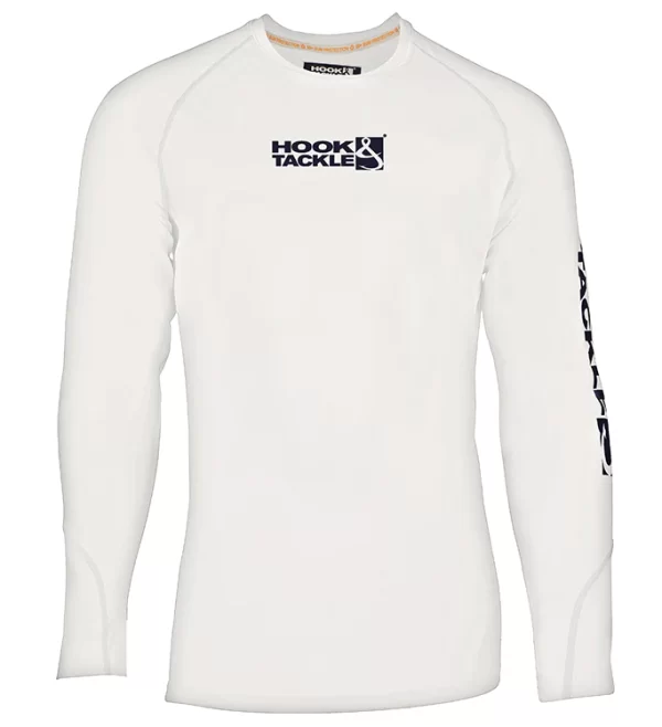 Fishing Shirts Chemise De Pêche Technique Huk Pour Homme - Taille XL, Blanche, Manches Longues, Stretch Et Légère Chemise Protection Solaire Pêche Occasion
